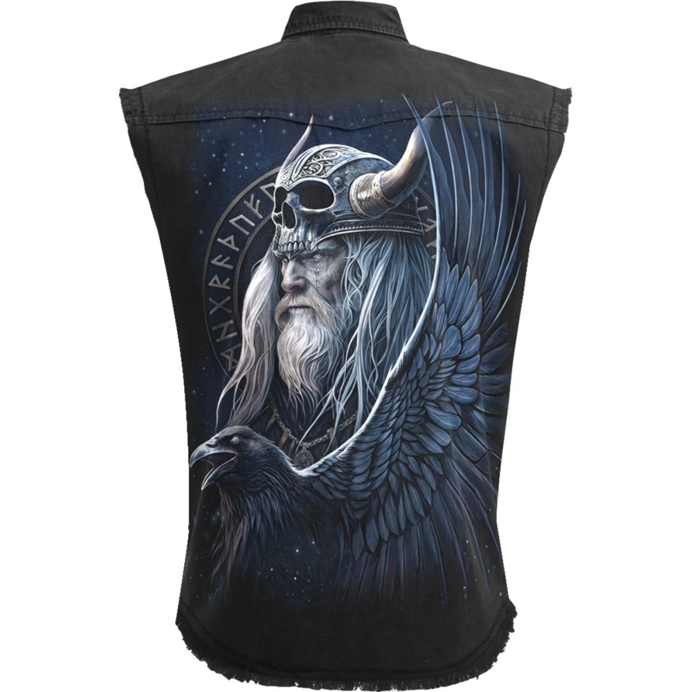 Spiral - Odin'S Warrior Mouwloos werkshirt - Zwart